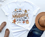 Load image into Gallery viewer, It's the Most Wonderful time of Year Gingerbread Shirt
