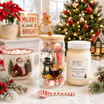 Load image into Gallery viewer, Merry & Bright Hot Cocoa Box- Merry & Bright Cup