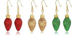 Load image into Gallery viewer, Christmas Bulb Earrings