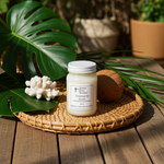 Load image into Gallery viewer, Large 16 oz hand-poured Mason jar candle in a summer-inspired pistachio and vanilla scent - Southern Charm Farmhouse
