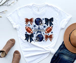 Load image into Gallery viewer, Dallas Cowboy Bow Shirt