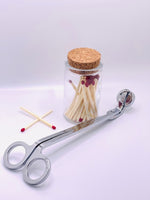 Load image into Gallery viewer, Match Holder w/ striker & Wick Trimmer