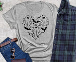 Load image into Gallery viewer, Ghost & Bats Halloween Shirt