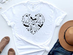Load image into Gallery viewer, Ghost & Bats Halloween Shirt
