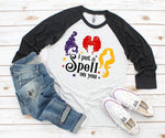 Load image into Gallery viewer, I put a spell on you 3/4 sleeve