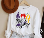 Load image into Gallery viewer, Hocus Pocus white sweatshirt. Southern Charm Farmhouse