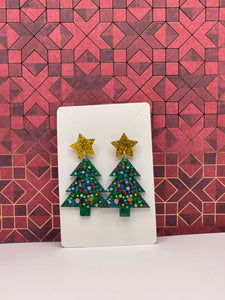 Christmas Tree Earrings