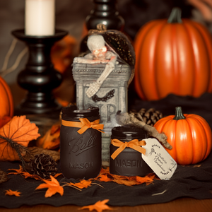 Black Magic Halloween Candle