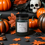 Load image into Gallery viewer, Black Magic Halloween Candle
