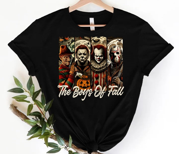 The boys of Fall Halloween Shirt