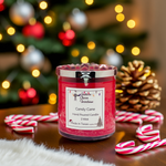 Load image into Gallery viewer, Candy Cane Candle, 2 Wick
