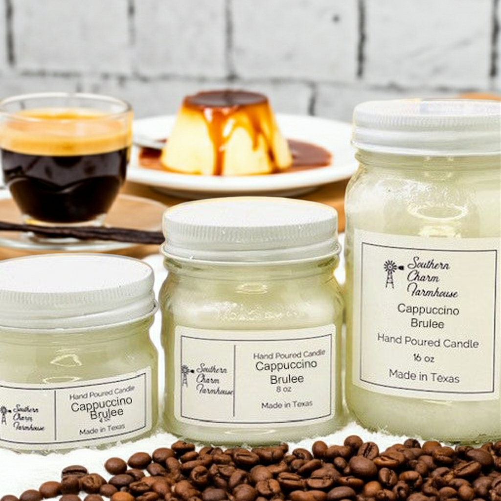 Cappuccino Brulee Candle