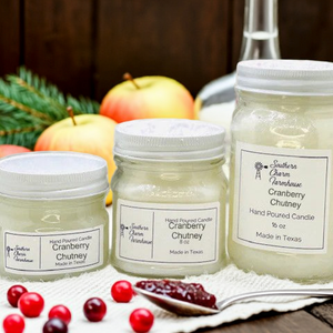 Cranberry Chutney (type) Candle