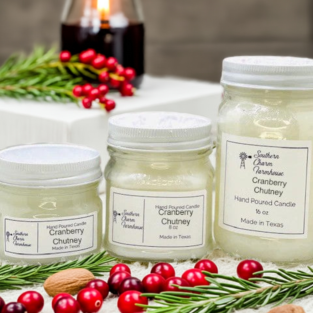 Cranberry Chutney (type) Candle