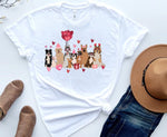 Load image into Gallery viewer, Dog Valentine Shirt
