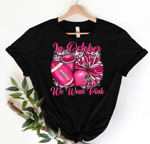 Football Cheer October Shirt