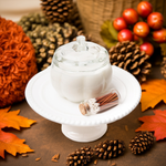 Load image into Gallery viewer, Fall White Pumpkin Candle, 2 Wick
