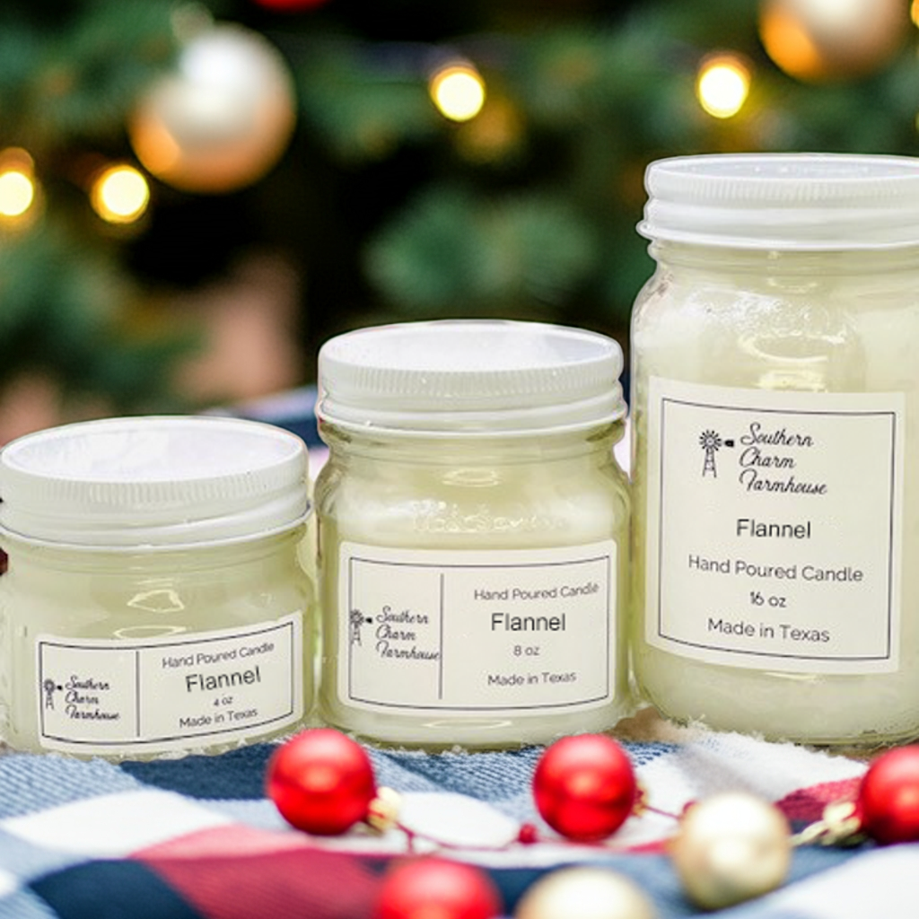 Flannel (type) Candle