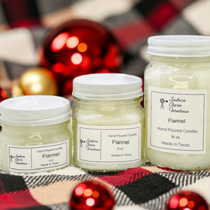 Flannel (type) Candle