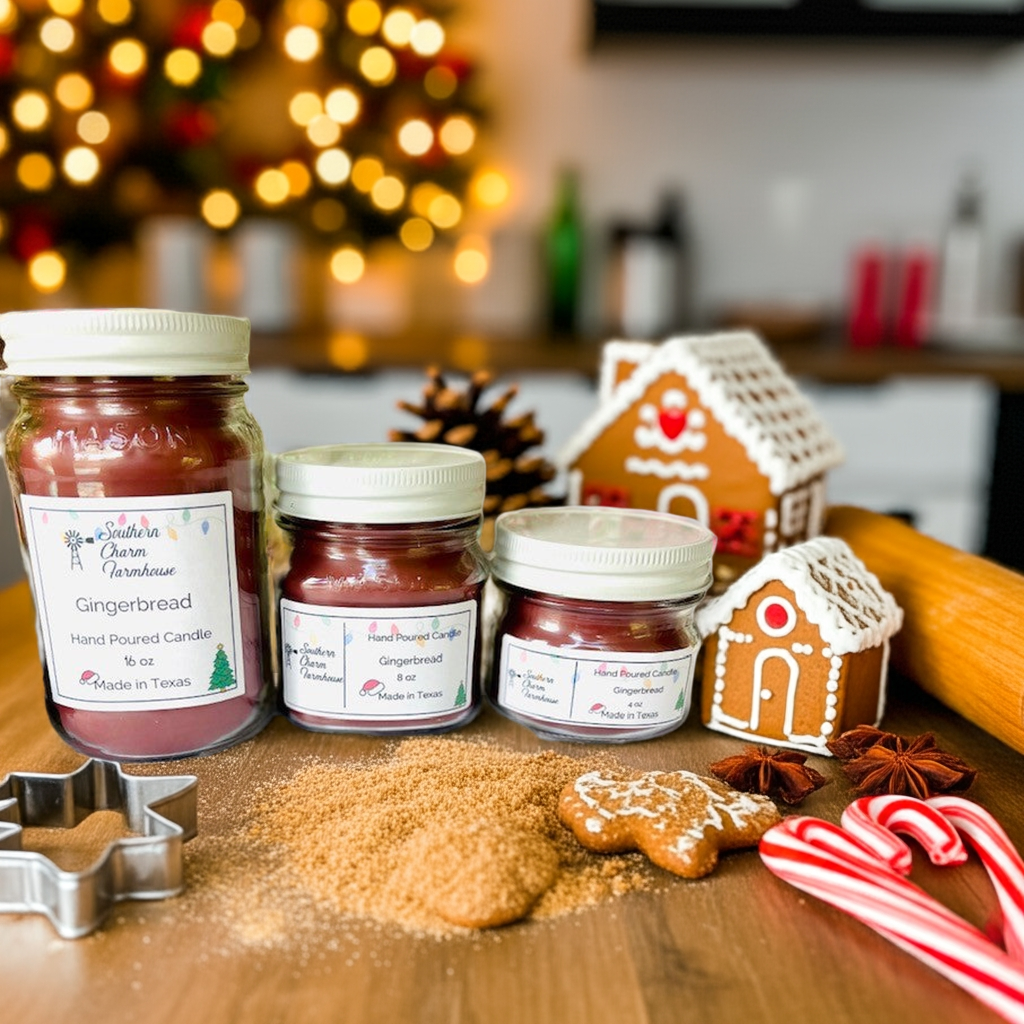 Gingerbread Candle