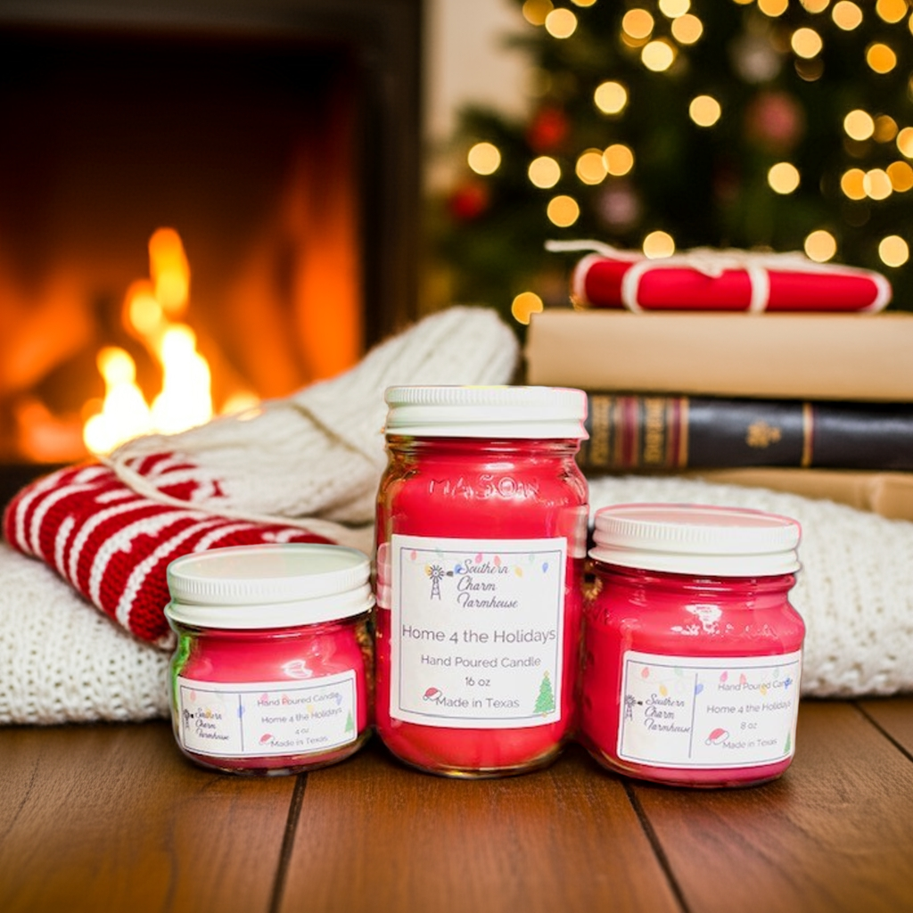 Home 4 the Holidays Candle