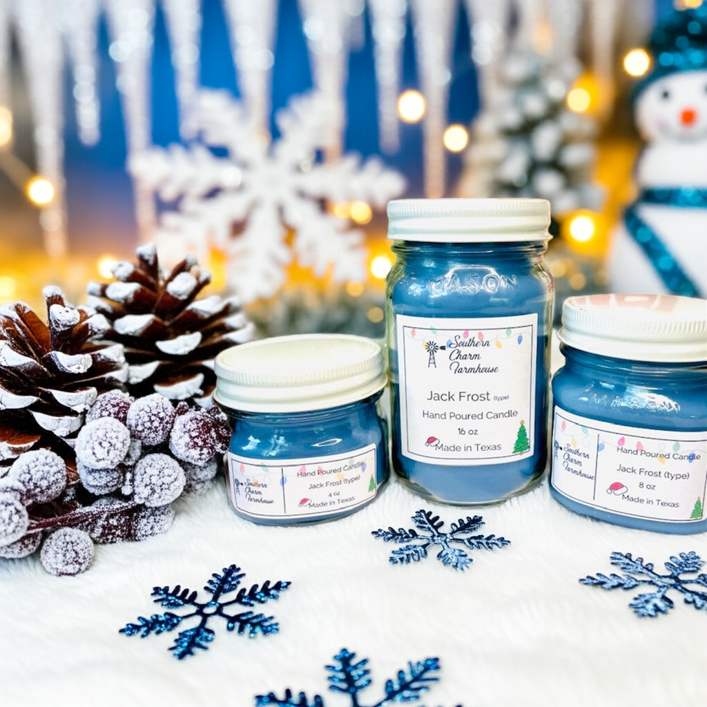 Jack Frost (type) Candle