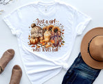 Load image into Gallery viewer, Just a girl who loves Fall Shirt
