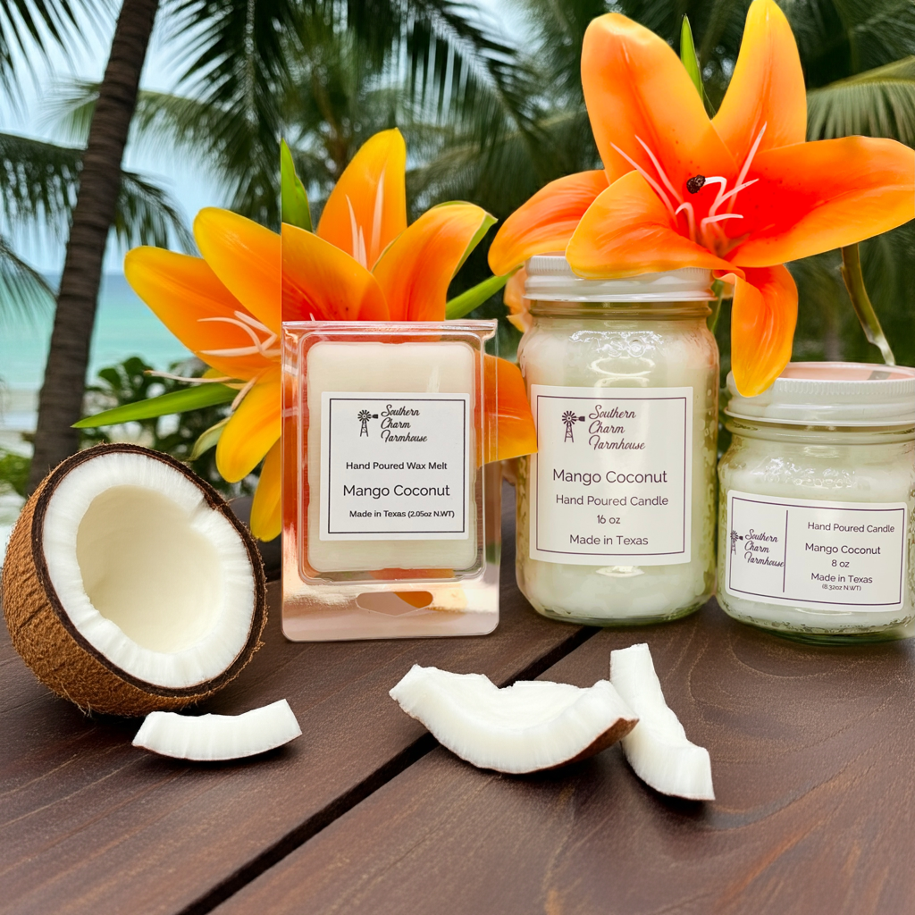 Mango Coconut Candle