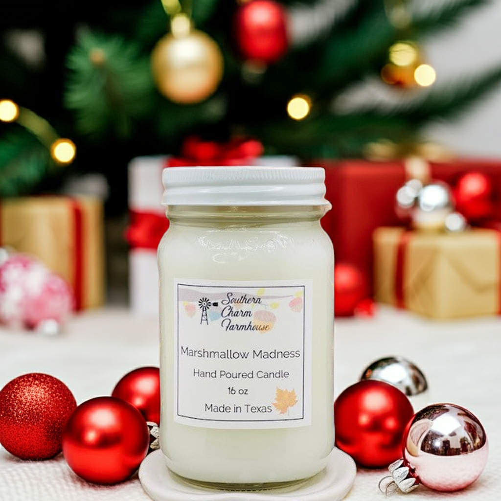 Marshmallow Madness Candle