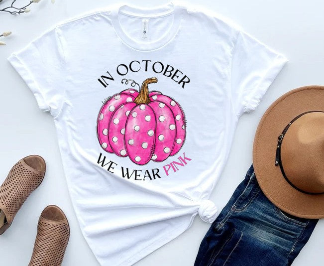 Pink Pumpkin Shirt