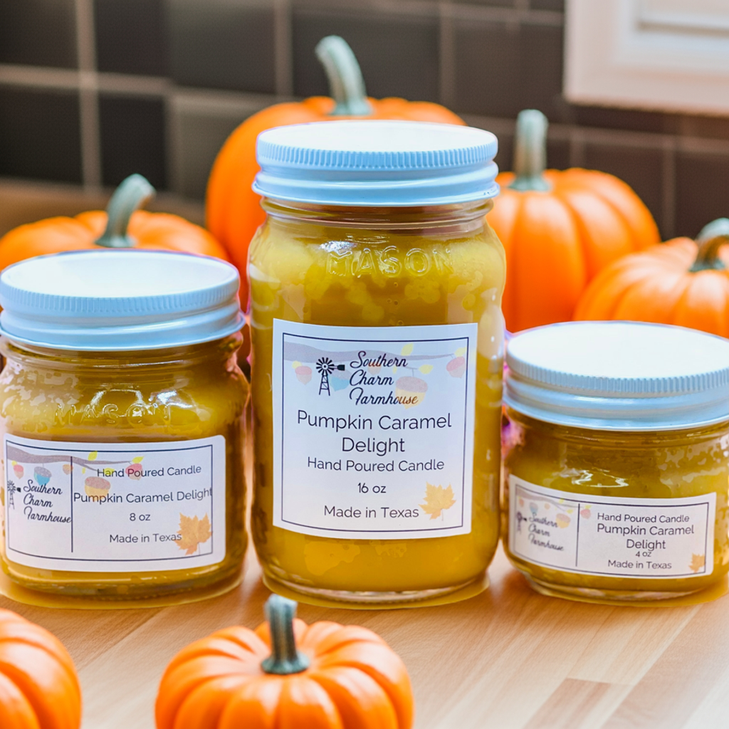 Pumpkin Caramel Delight Candle