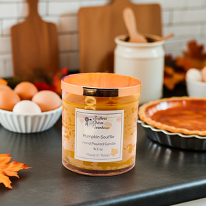 Pumpkin Souffle Candle, 2-Wick