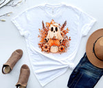 Load image into Gallery viewer, Retro Fall Ghost Halloween Shirt
