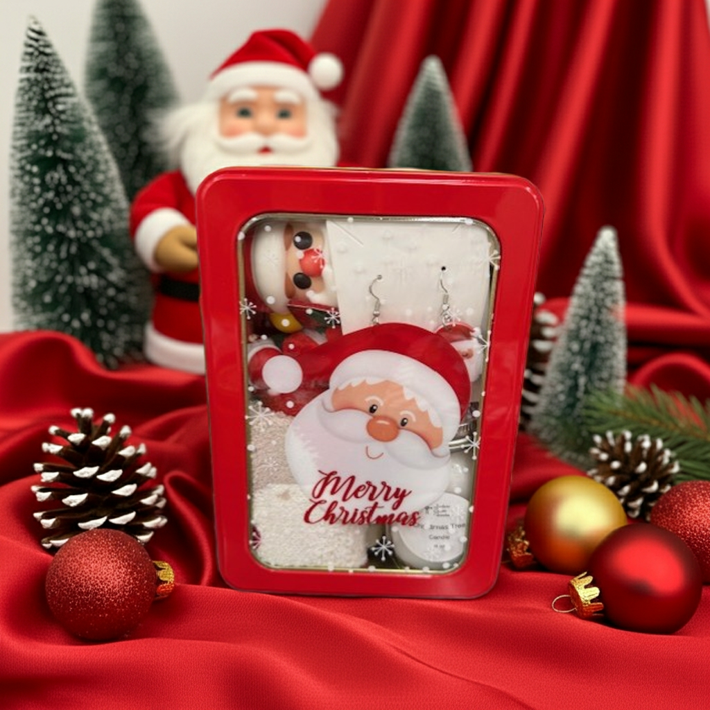 Santa Merry Christmas Gift Box