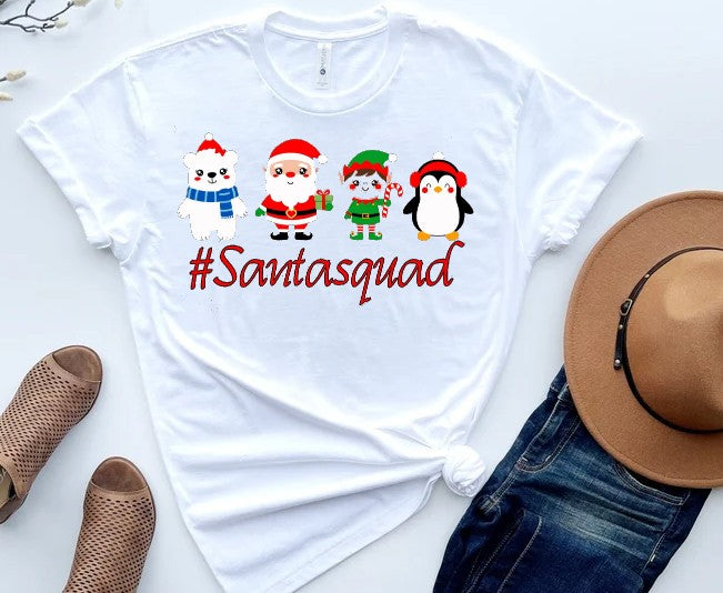 Santa's Squad Christmas Shirt