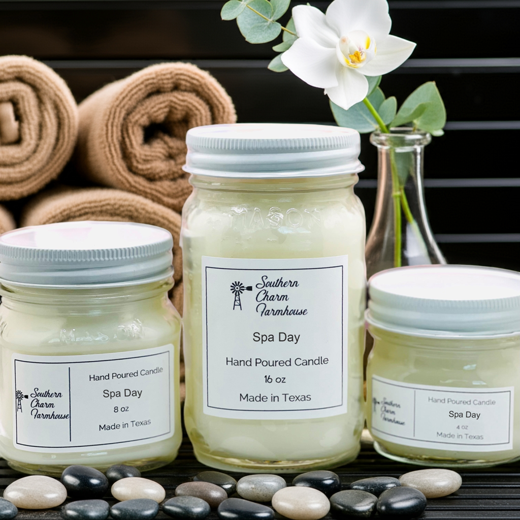 Spa Day Candle