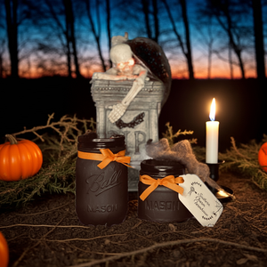 Twilight in the Woods Halloween Candle