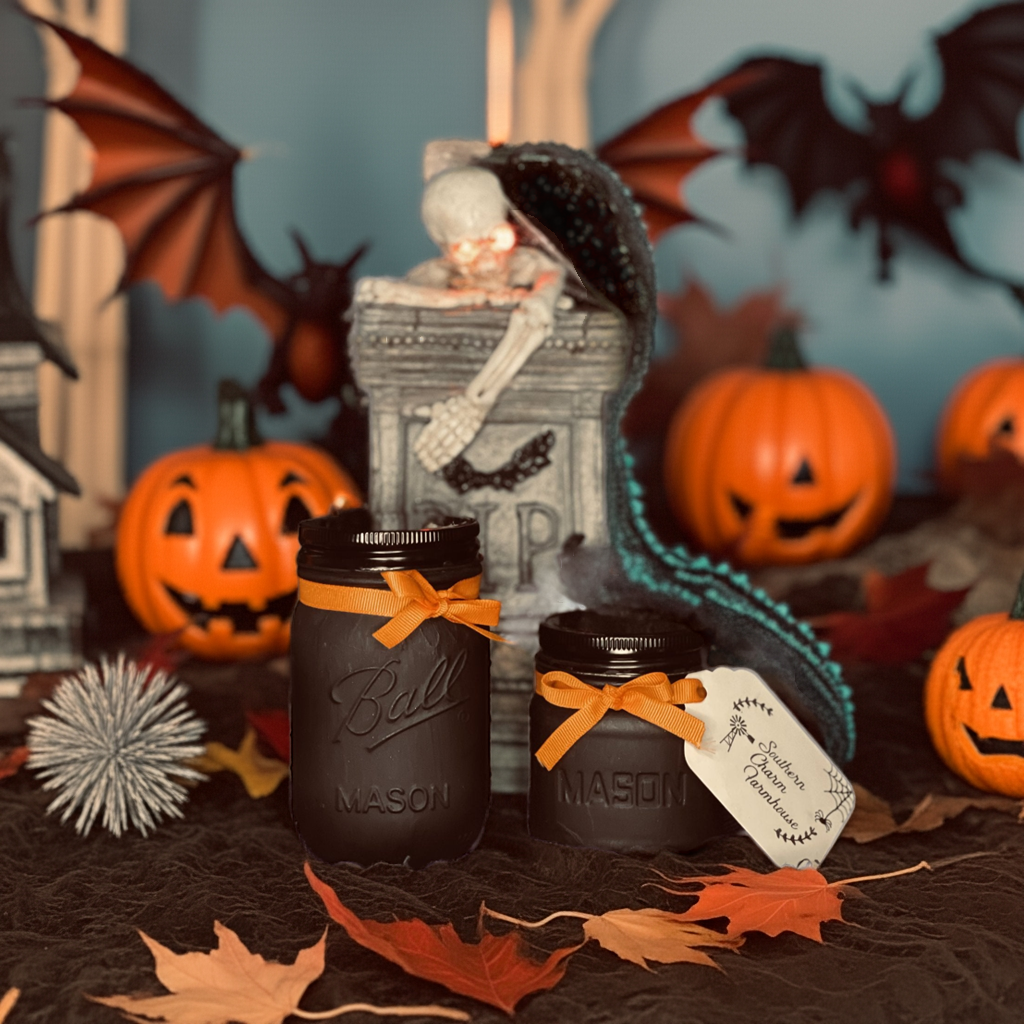Dragon's Blood Halloween Candle