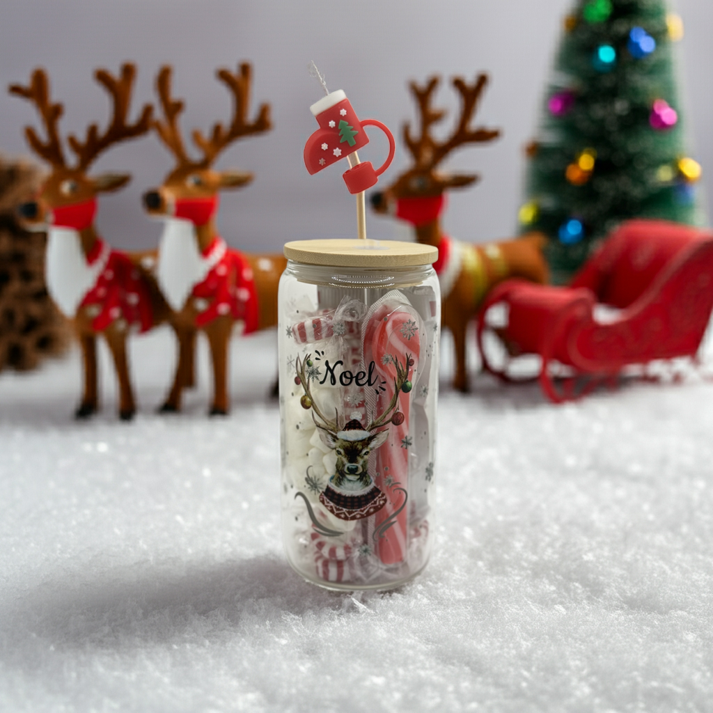 Reindeer Hot Cocoa Cup