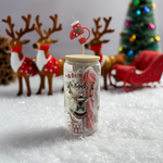 Load image into Gallery viewer, Noel's Cozy Cabin- Noel Reindeer cup
