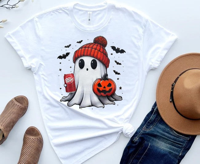 Ghost w/ DP Halloween Shirt