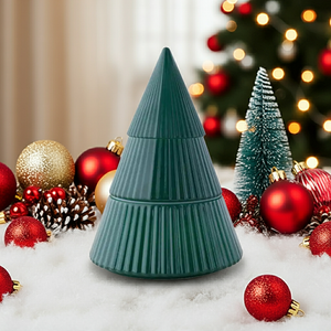 Christmas Tree Candle, 2 Wick