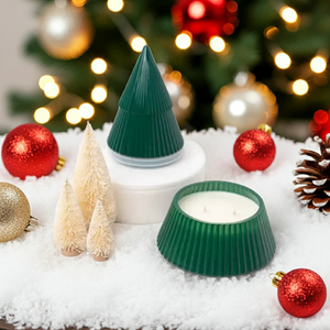 Christmas Tree Candle, 2 Wick