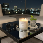 Load image into Gallery viewer, Hand-poured 2-wick candle inspired by Midsummer's Night, featuring a clean-burning wax blend and premium fragrance. Southern Charm Farmhouse.
