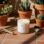 Load image into Gallery viewer, Luxury Santal 33 scented farmhouse candle in a premium glass jar with a minimalist label design. Southern Charm Farmhouse.
