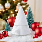 Load image into Gallery viewer, Christmas Tree Candle, 2 Wick
