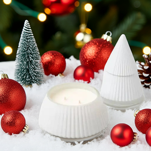Christmas Tree Candle, 2 Wick