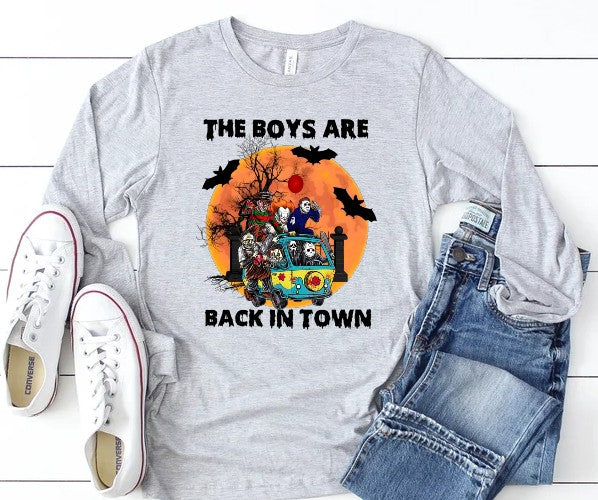 The boys are back in town Halloween Shirt