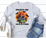 Load image into Gallery viewer, The boys are back in town Halloween Shirt
