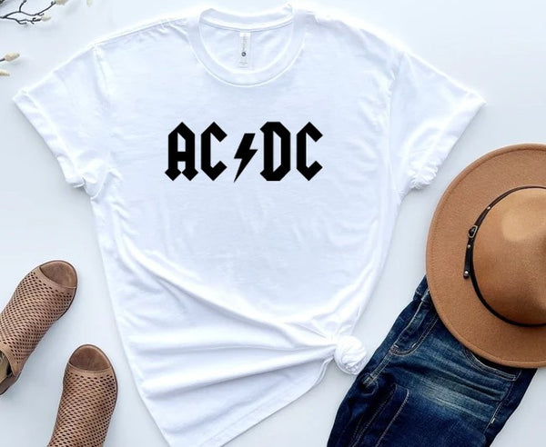 AC DC Rock Shirt/ T shirts/ Rock n Roll shirt – Southern Charm Farmhouse